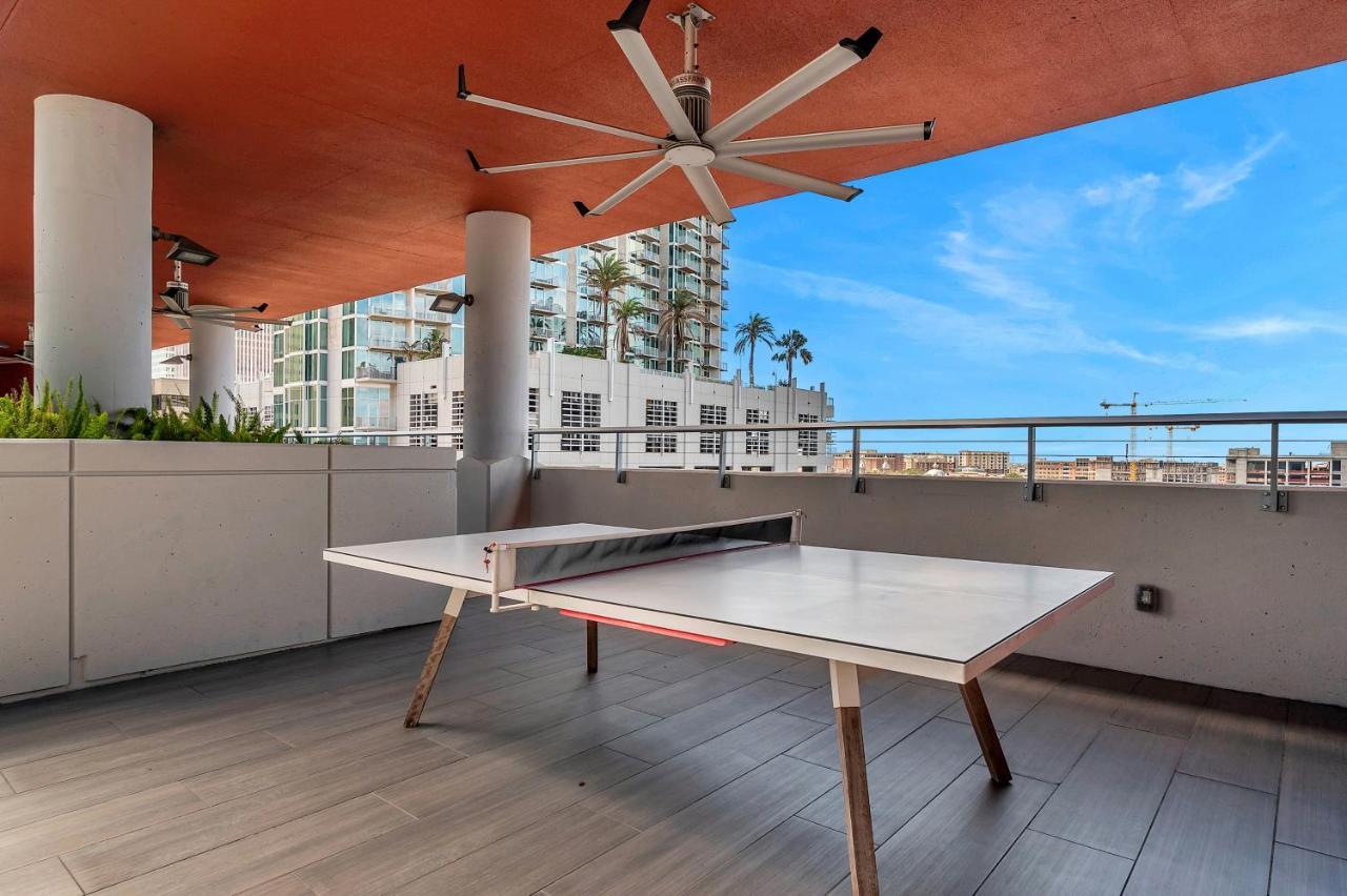 Luxury 1 Bedroom With Den Downtown Tampa Apt - City Views, Rooftop Pool, Workspace ภายนอก รูปภาพ